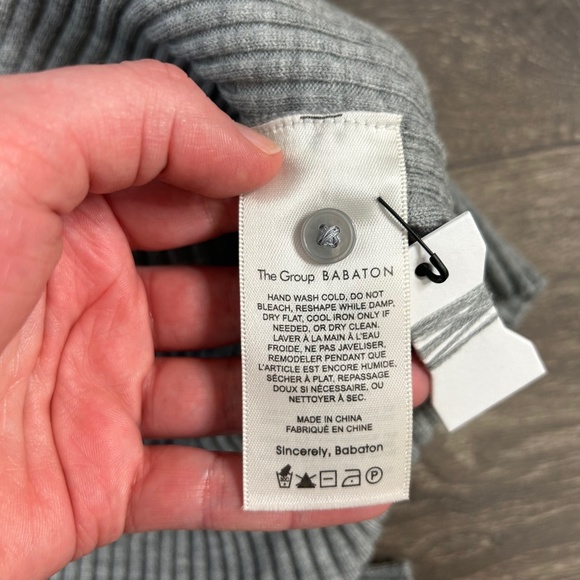 Aritzia The Group By Babaton Avalon Midi Dress Buttons Bodycon Stretch Fitted - Picture 11 of 16